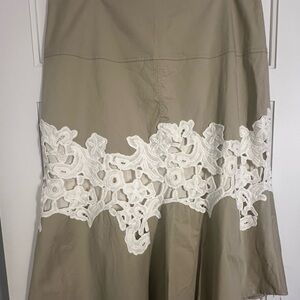 Authentic Derek Lam lined midi skirt gently work just a few times.